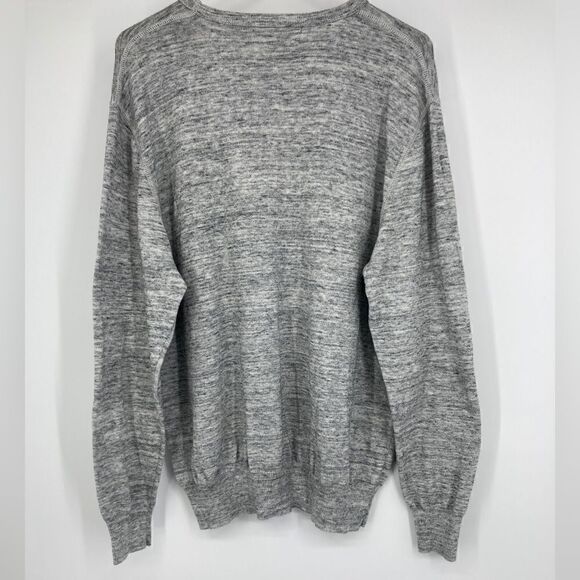 J.Crew 100% Cotton Men’s Sweater Grey Color Size XL - Picture 2 of 7